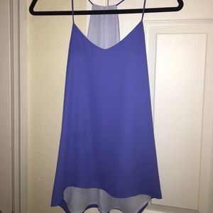 Express reversible racer back blouse